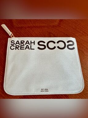 Sarah Creal Makeup Bag Cosmetic Bag **NEW**